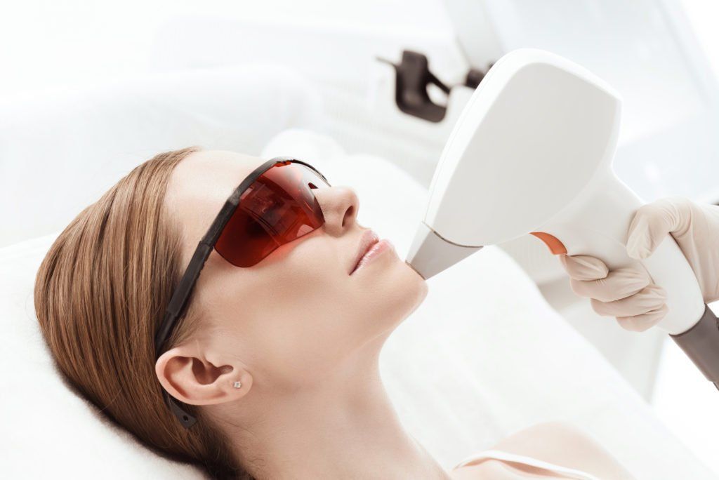 ClearLift / DYE-VL laser facial treatment