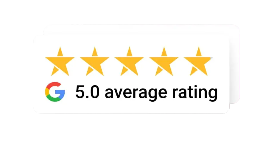 Google five-star rating