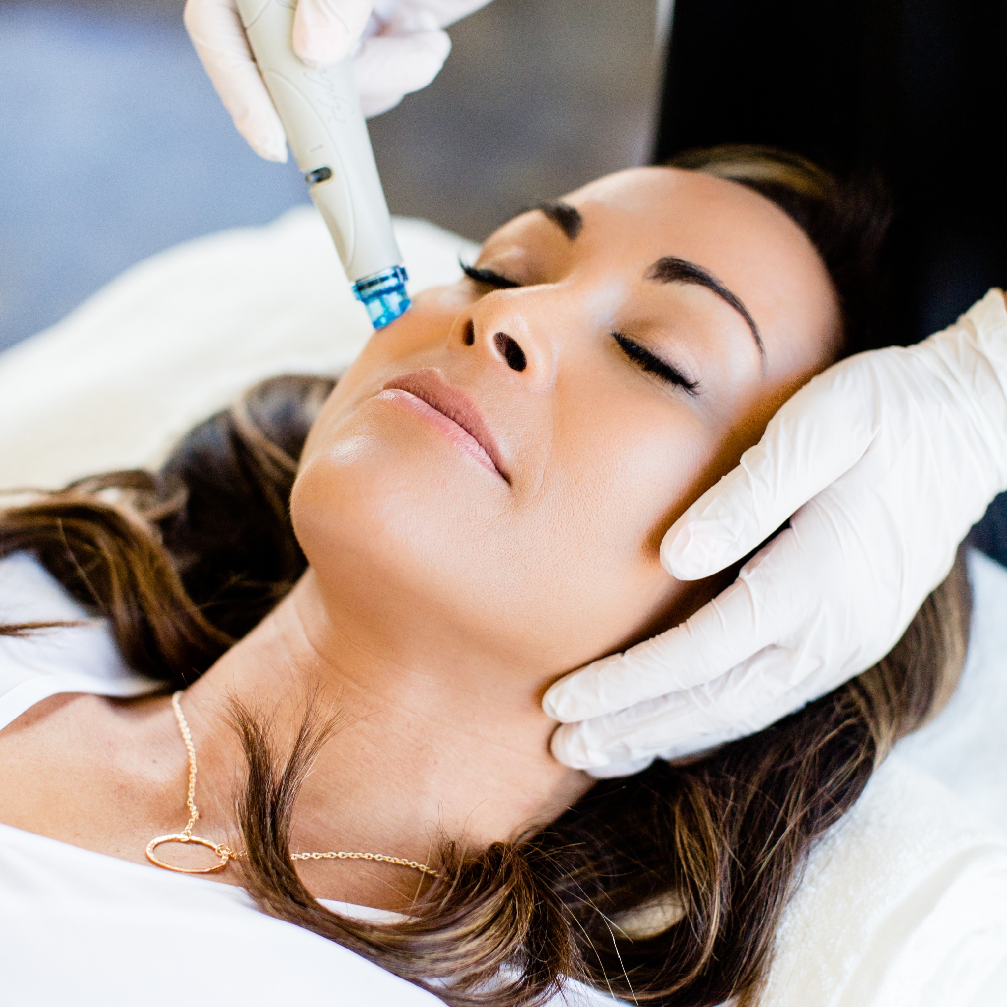 HydraFacial treatment at Menon Medispa in Millburn, NJ