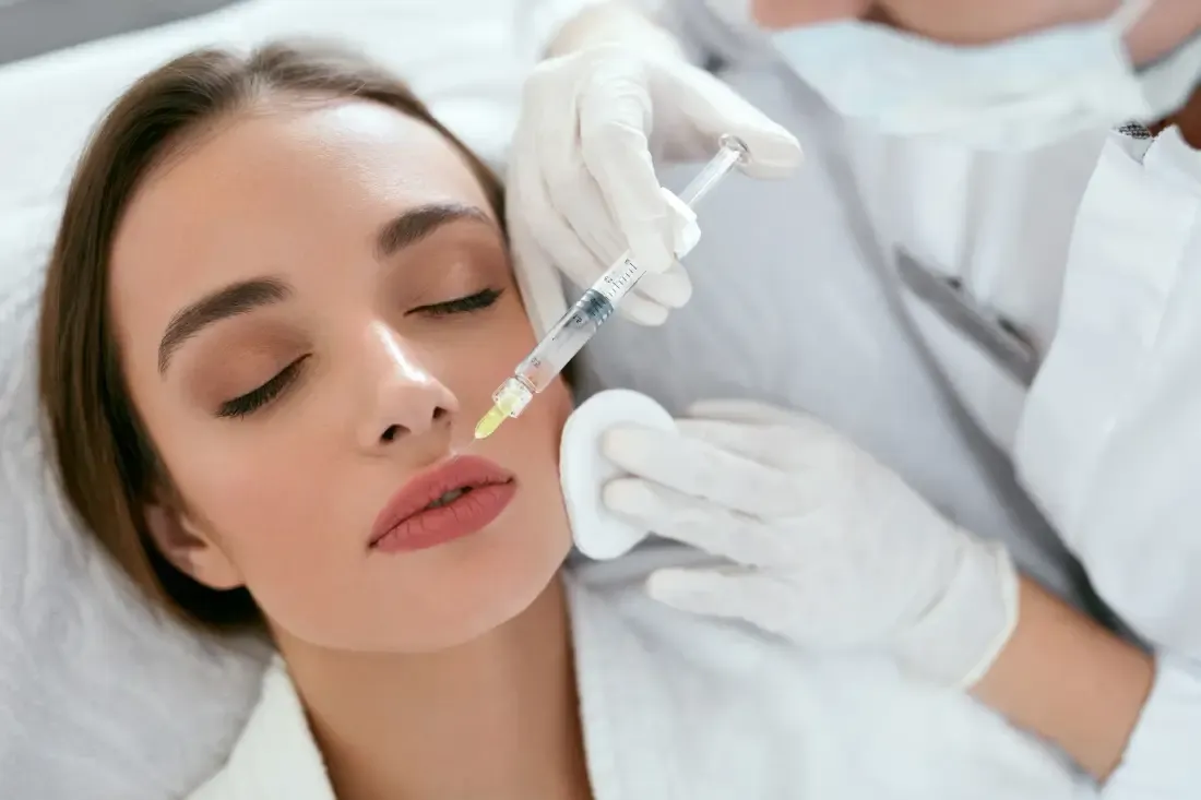 Juvéderm dermal filler treatment at Menon Medispa